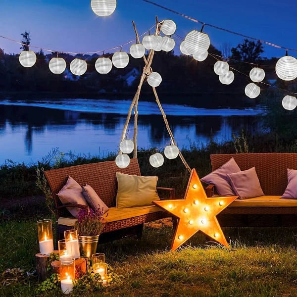 Garland Solar Lantern Garden Lamp | Idea Light LED - Your Premier ...