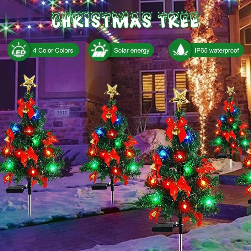 Solar Christmas Tree Idea Light LED Your Premier Destination for